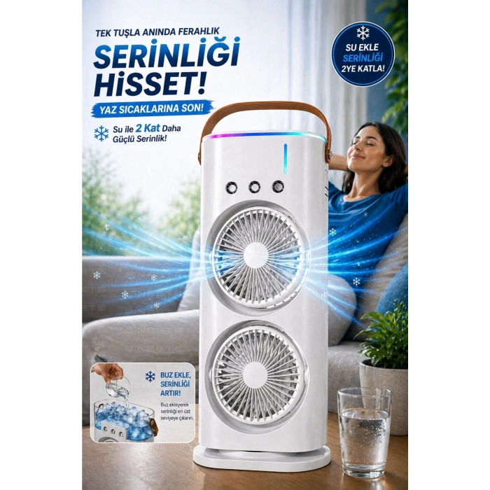 AVEC AV-F178 SU SPREYLİ USB FAN
