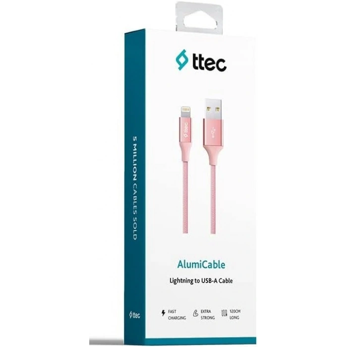 Ttec PEMBE İphone Kablo 120 Cm