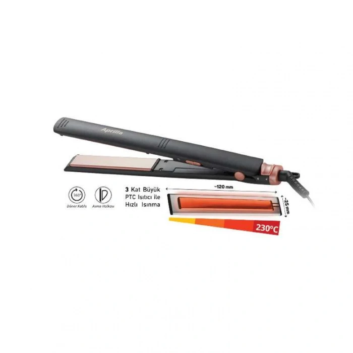 APRİLLA AHS-2026 SAÇ DÜZLEŞTİRİCİ