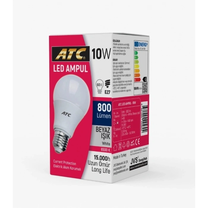 ATC 10W BEYAZ LED AMPUL