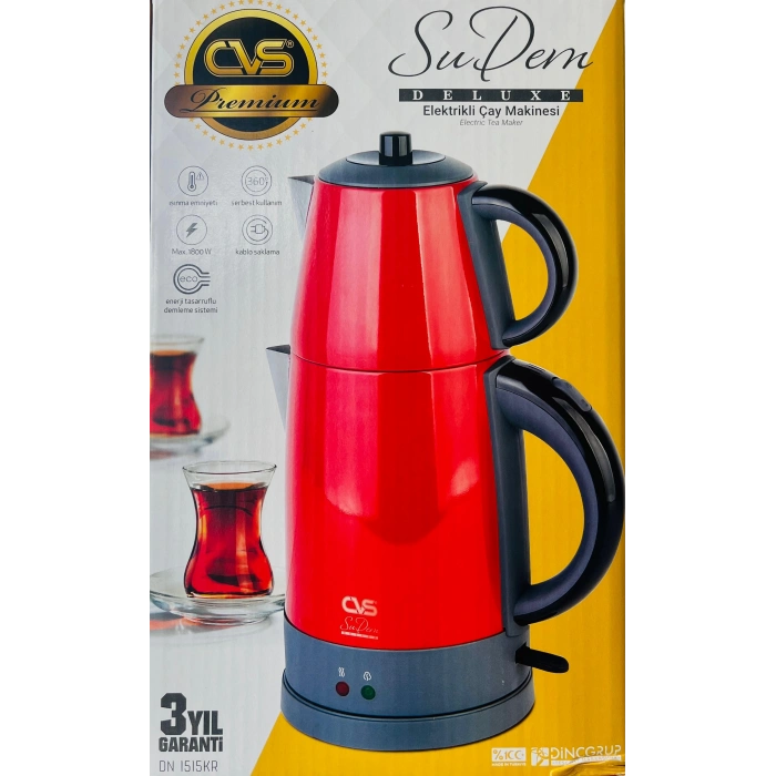 Cvs DN 1515 Sudem Deluxe Elektrikli Çelik Çaycı