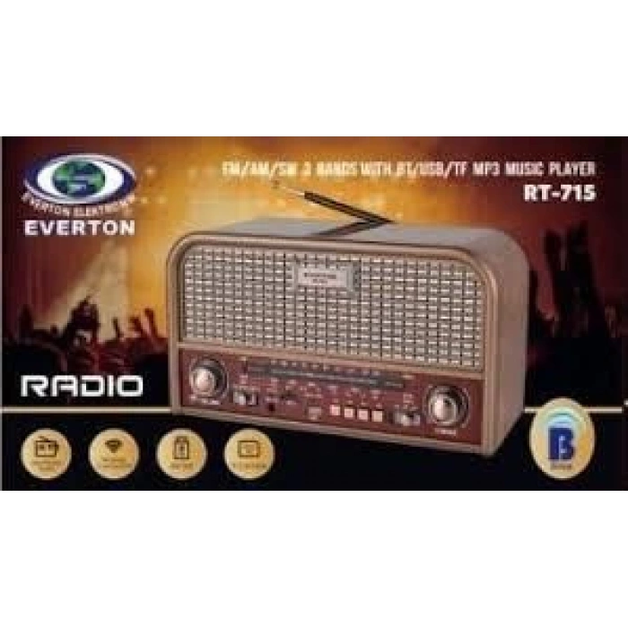 EVERTON RT-715 BLUETOOTH MÜZİK KUTUSU