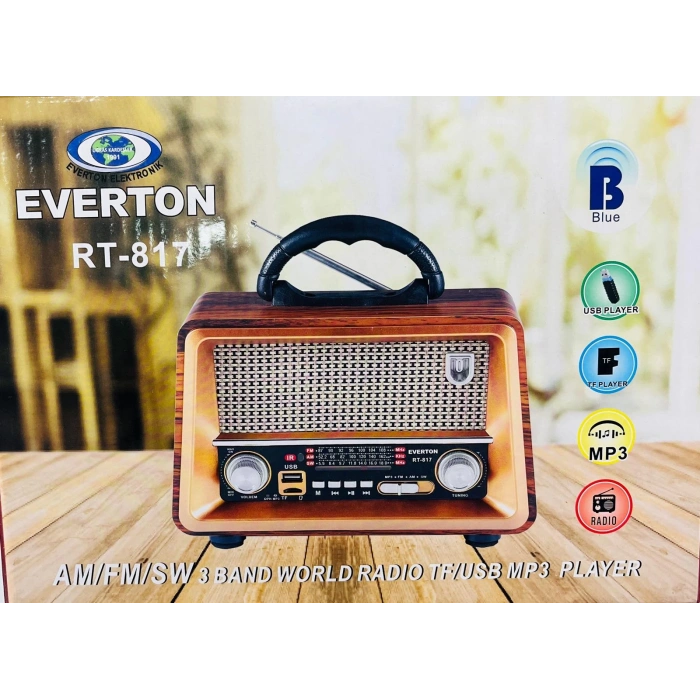 EVERTON RT-817 USB/SD MP3 MÜZİK KUTUSU