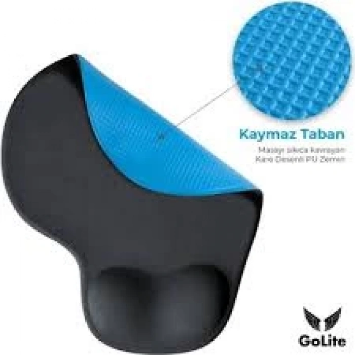 GOLİTE OVAL BİLEK DESTEK MOUSEPAD