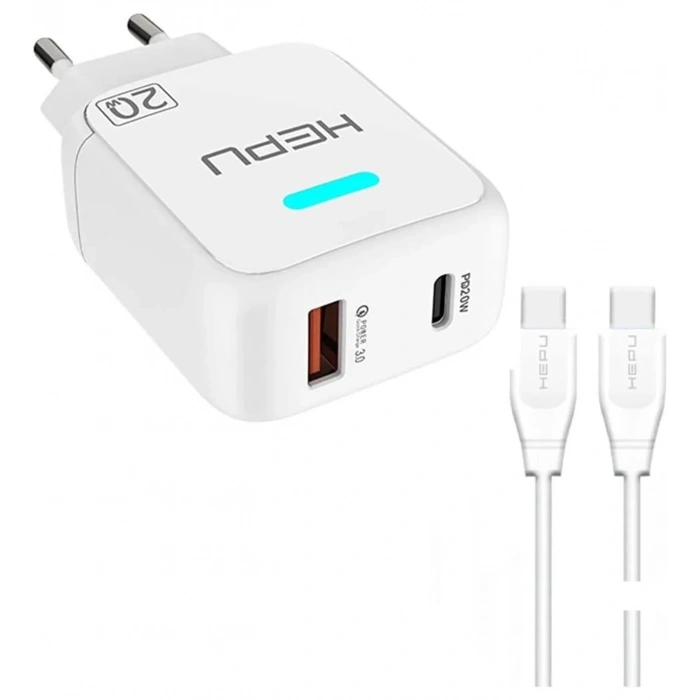 HEPU HP-619T 20W TYPE-C TYPE-C ŞARJ ALETİ