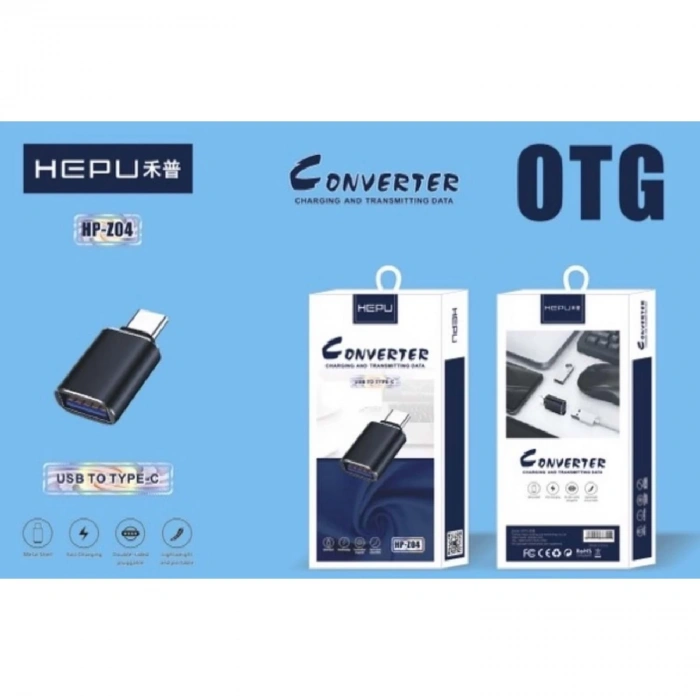 HEPU HP-Z04 USB TO TYPE-C DÖNÜŞTÜRÜCÜ