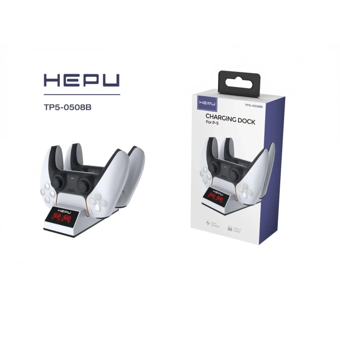 HEPU TP5-0508B PS5 OYUN KOLU ŞARJI