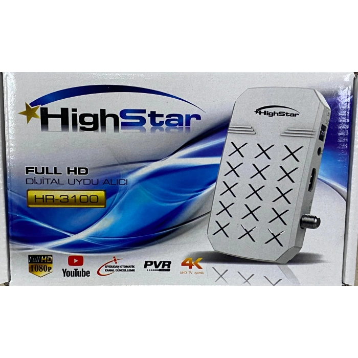 HİGHSTAR HR-3100 HD UYDU CİHAZI