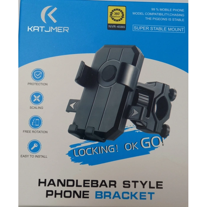 KATJMER NVR-4080 MOTOSİKLET TELEFON TUTACAK