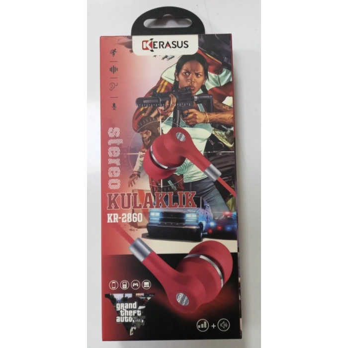 KERASUS KR-2860 MİKROFONLU KULAKLIK