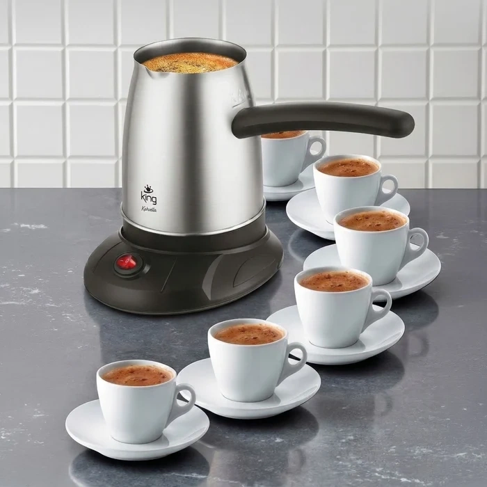 KİNG KAHVELLA ÇELİK CEZVE