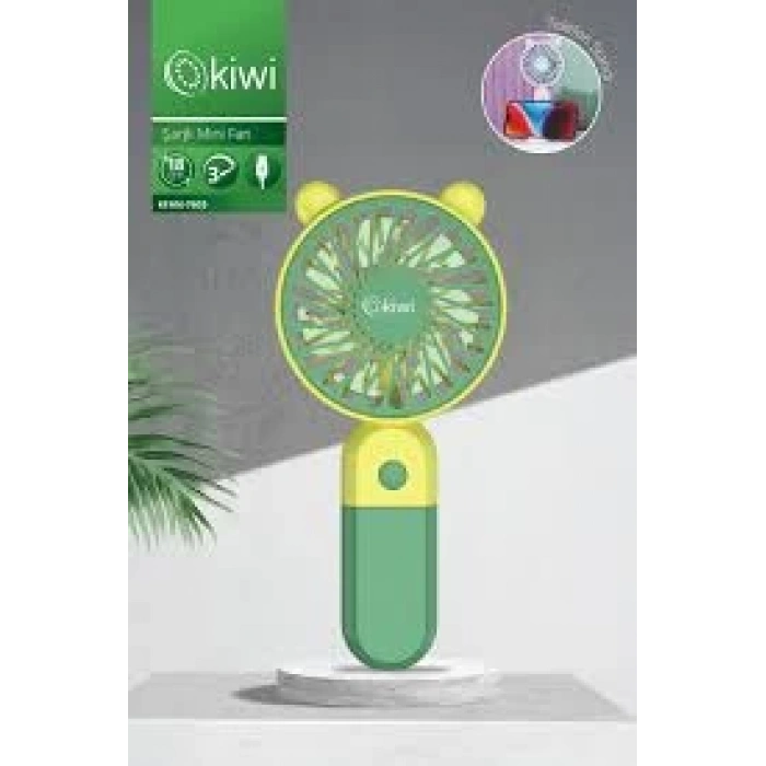 KİWİ KFAN-7603 ŞARJLI EL FANI