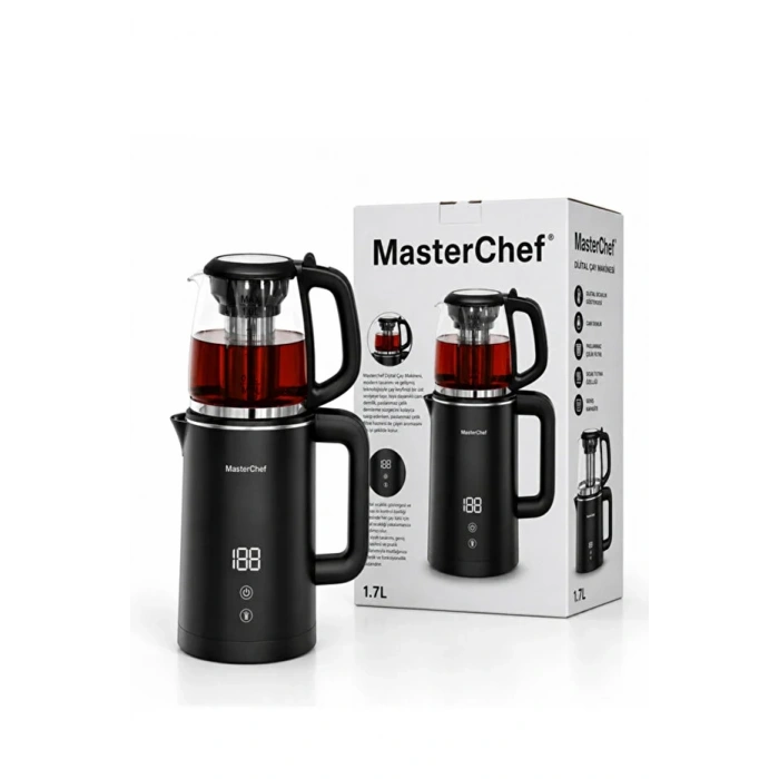 MASTERCHEF MC444 DİGİTAL CAM ÇAYCI