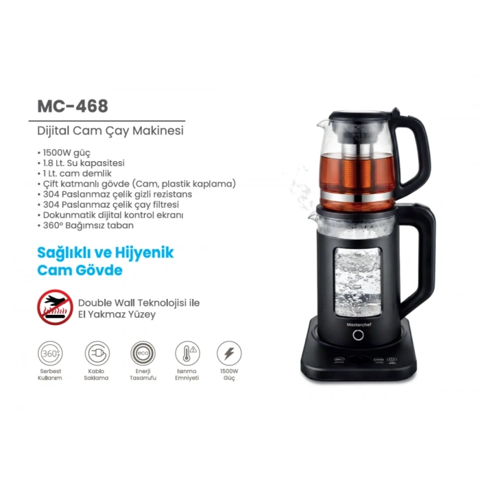 MASTERCHEF MC468 CAM ÇAYCI