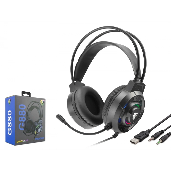 NODAR G880 RGB OYUNCU KULAKLIK
