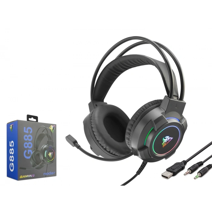 NODAR G885 RGB OYUNCU KULAKLIK