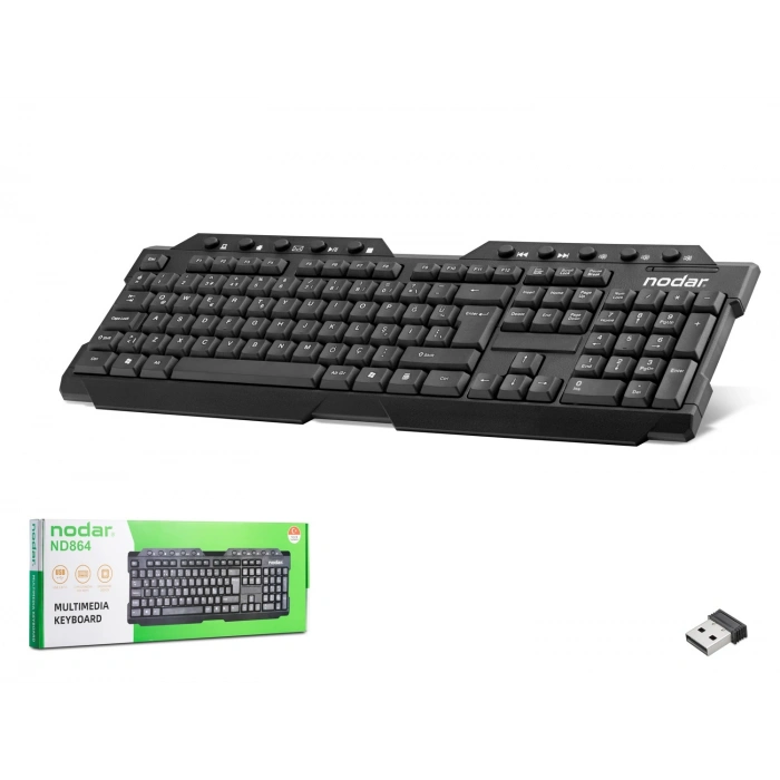 NODAR ND864 KABLOSUZ KLAVYE