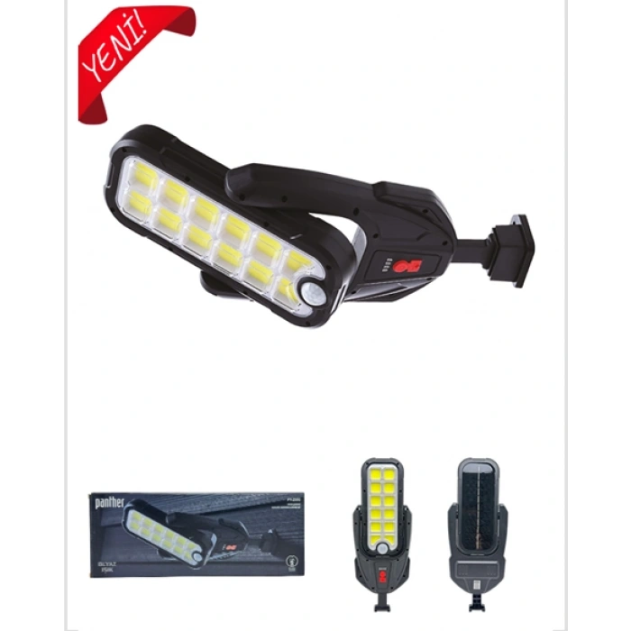 PANTHER PT-2996 SOLAR LED DUVAR LAMBASI