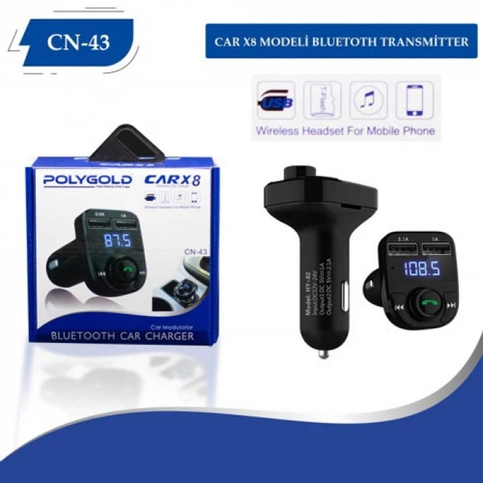 POLYGOLD CN-43 FM TRANSMİTTER