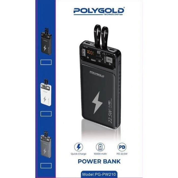 POLYGOLD PG-PW210 10.000 MAH POWERBANK