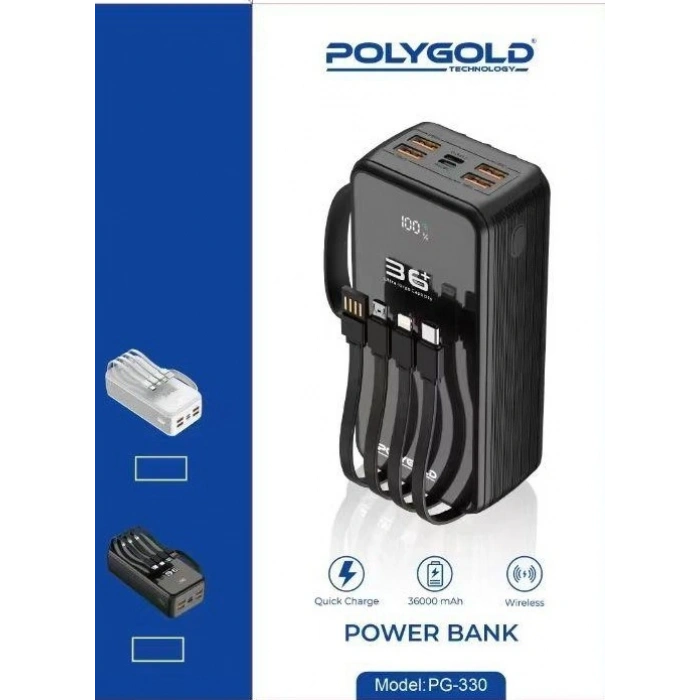 POLYGOLD PG-PW330 36.000 MAH POWERBANK