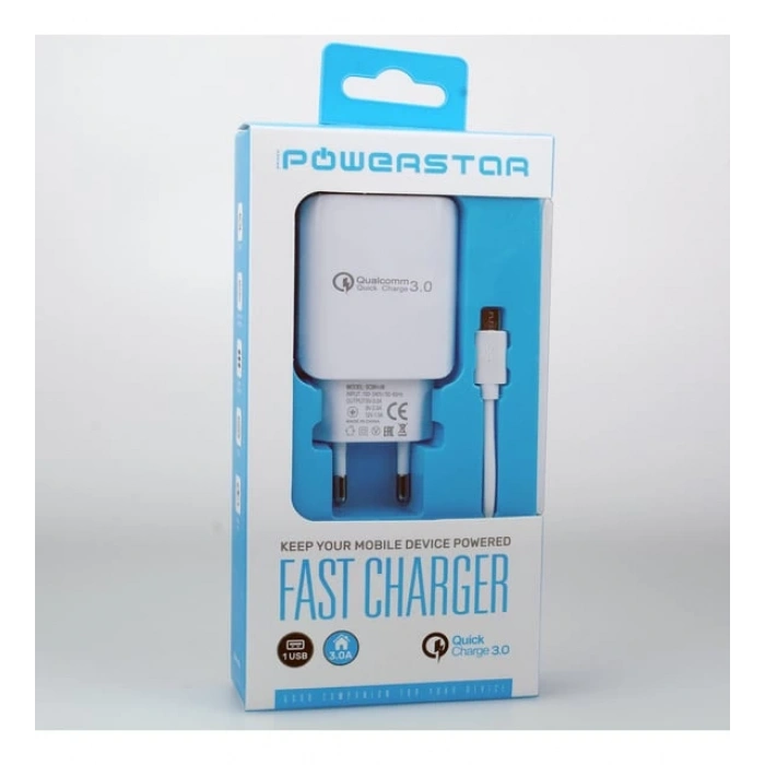 POWERSTAR SCTH-12 3.0A TYPE-C QUİCK ŞARJ