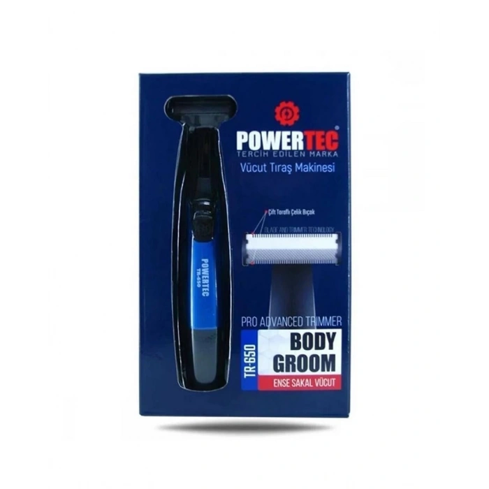 POWERTEC TR-650 VÜCUT TRAŞ MAKİNESİ