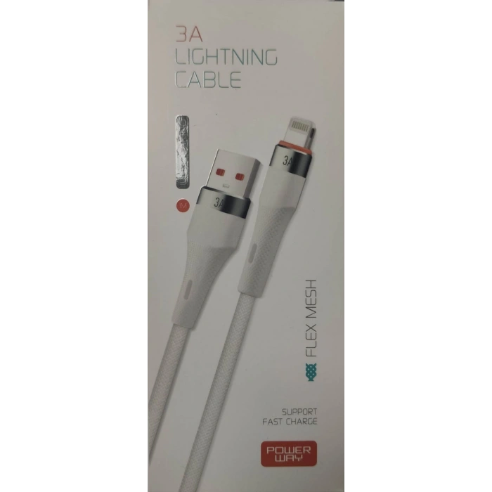 POWERWAY HC03 3A IPHONE KABLO