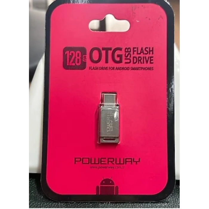 POWERWAY OTG 128GBT TYPE-C FLASHBELLEK