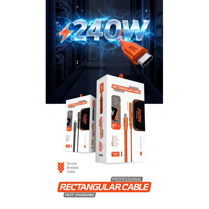 POWERWAY R240W TYPE-C KABLO
