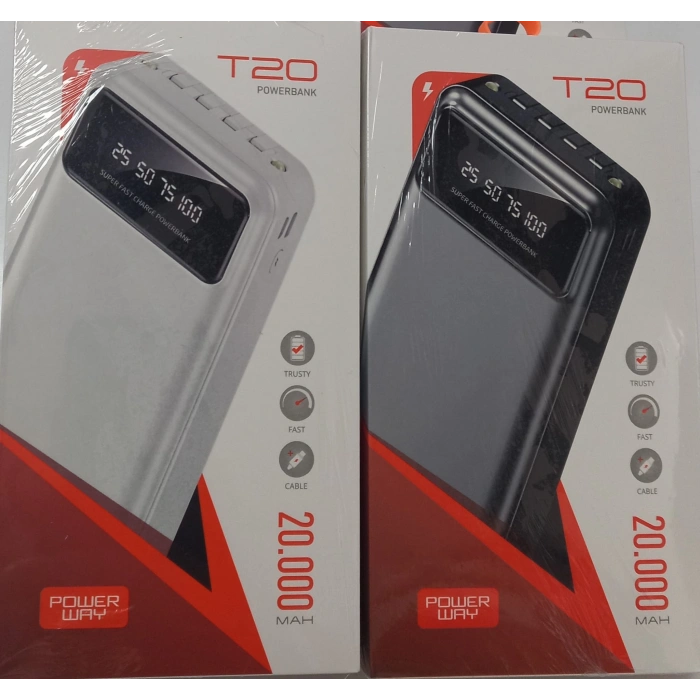 POWERWAY T20 20.000 MAH POWERBANK