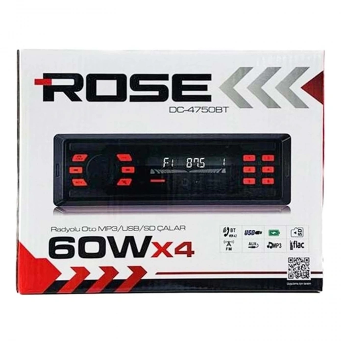 ROSE DC-4750BT OTO TEYP