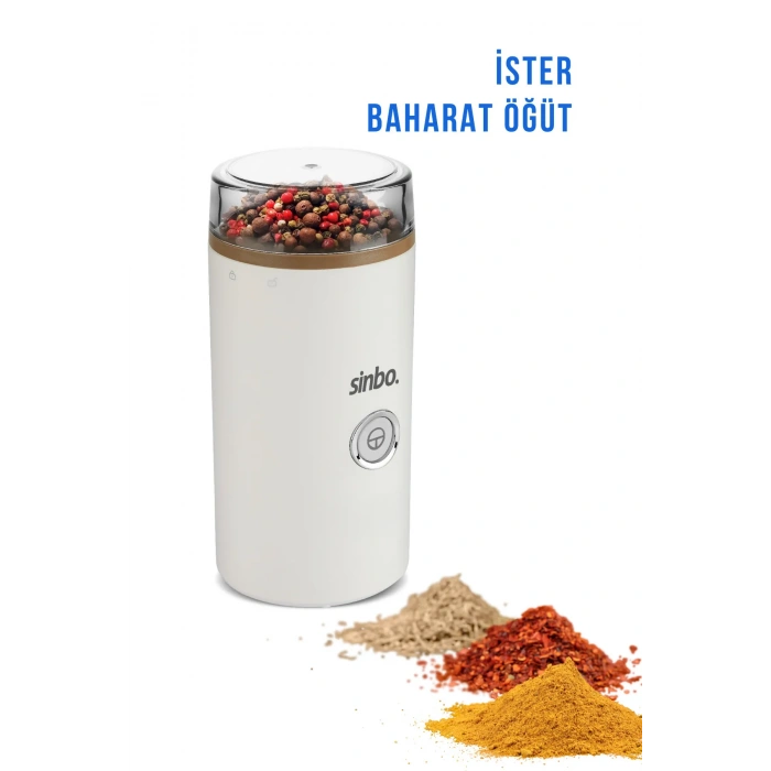 SİNBO SCM-2980 KAHVE BAHARAT ÖĞÜTÜCÜ