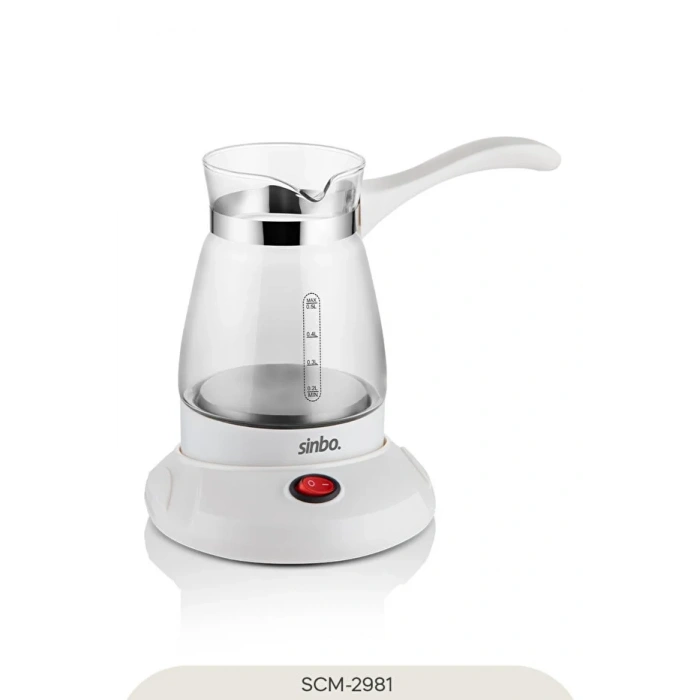 SİNBO SCM-2981 CAM CEZVE