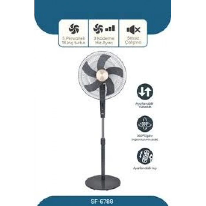 SİNBO SF-6788 AYAKLI VANTİLATÖR