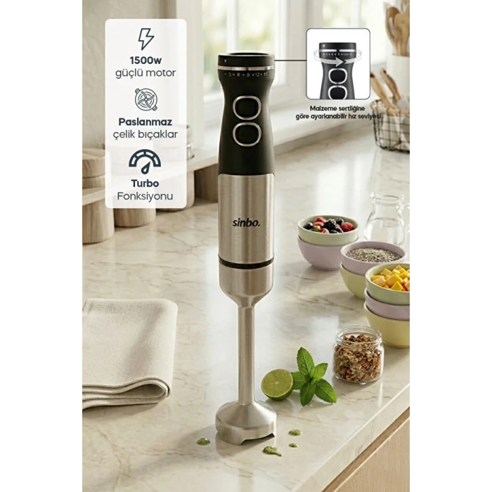 SİNBO SHB-7511 TURBO ÇUBUK BLENDER