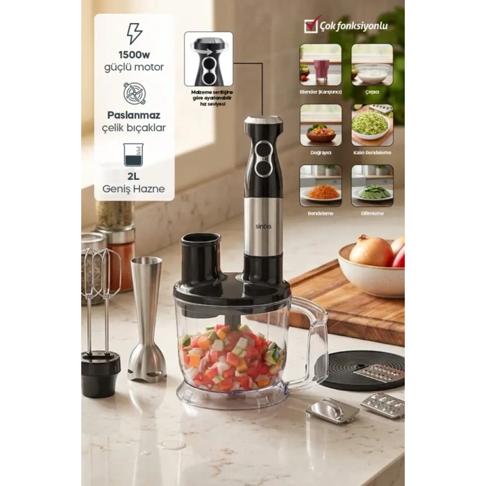 SİNBO SHB-7532 BLENDER SETİ