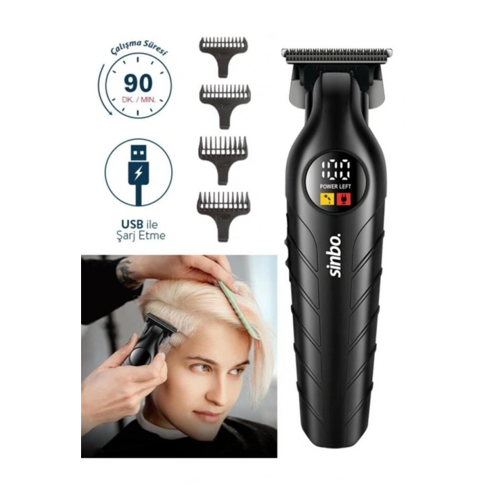SİNBO SHC-1909 ŞARJLI SAÇ KESME