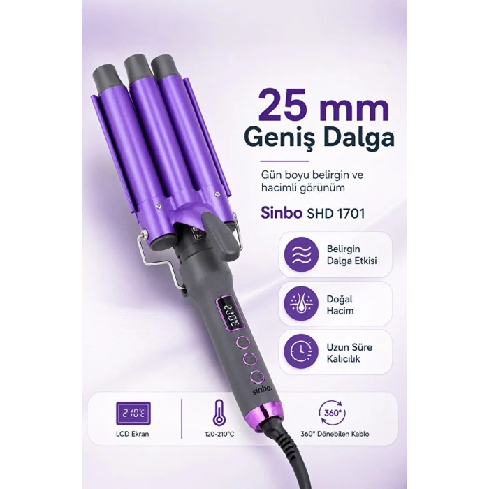 SİNBO SHD-1701 SAÇ ŞEKİLLENDİRİCİ
