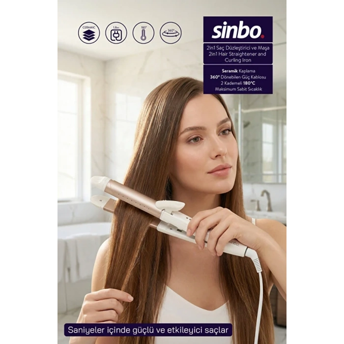SİNBO SHD-1730 SAÇ ŞEKİLLENDİRİCİ