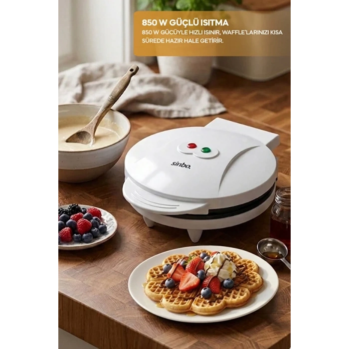 SİNBO SSM-2595 WAFFLE MAKİNESİ