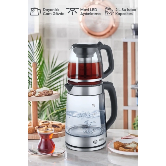 SİNBO STM-5848 CAM ÇAYCI