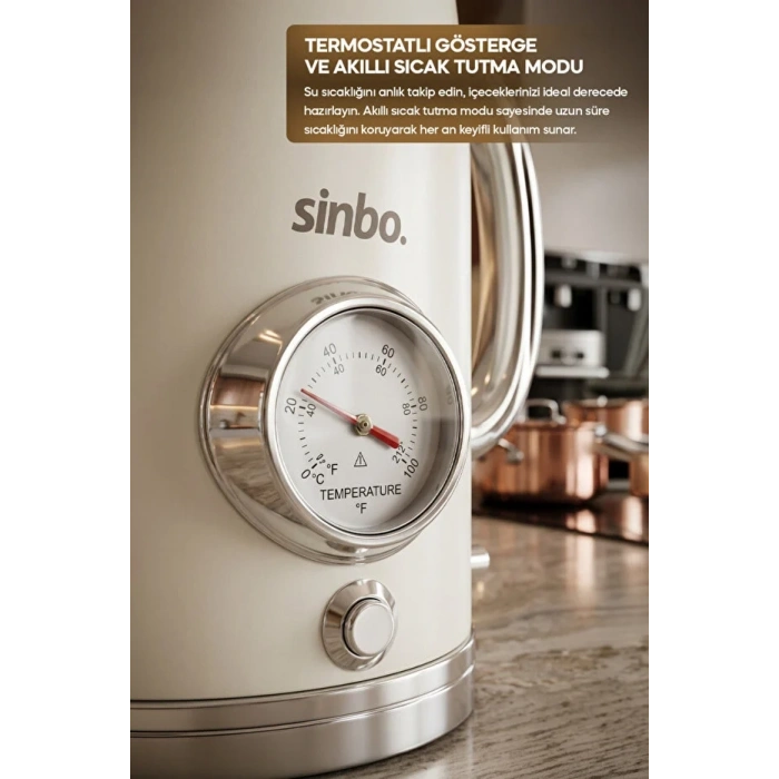 SİNBO STM-5849 TERMOSTATLI ÇAYCI