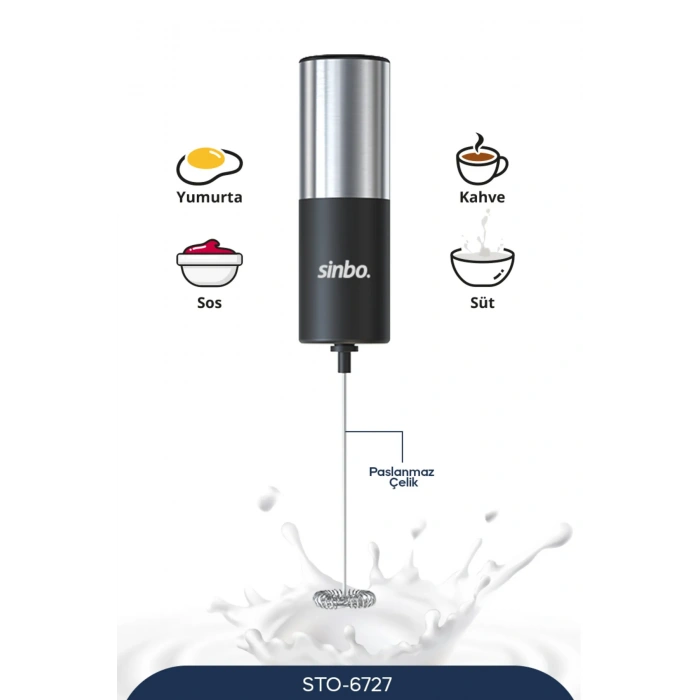 SİNBO STO-6727 SÜT KAHVE KÖPÜRTÜCÜ