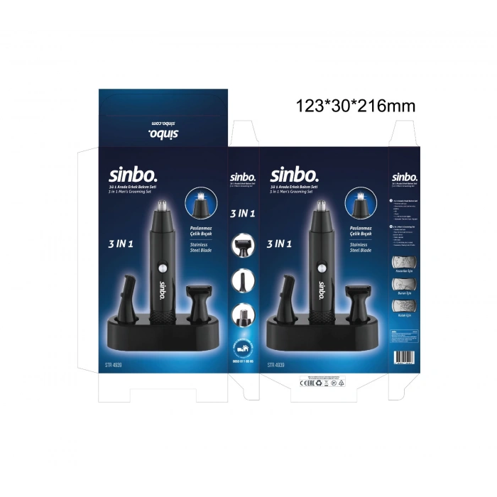 SİNBO STR-4939 BURUN KIL ALMA SETİ