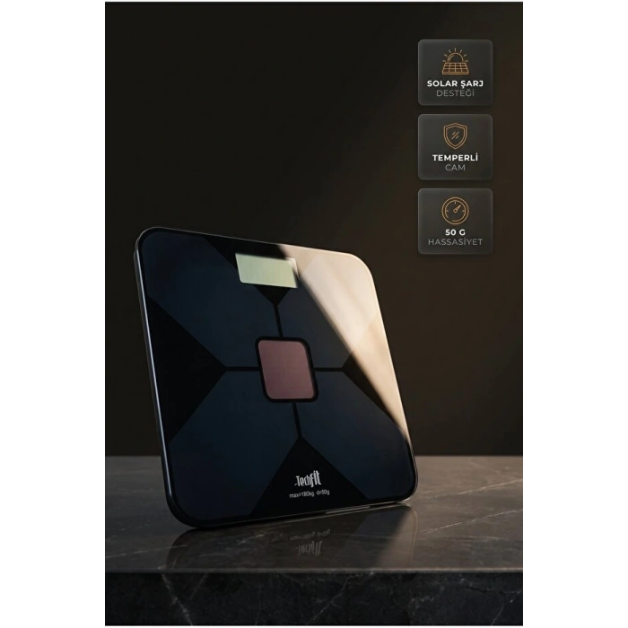 TECHFİT TF-1114 GÜNEŞ ENERJİLİ DİGİTAL BASKÜL