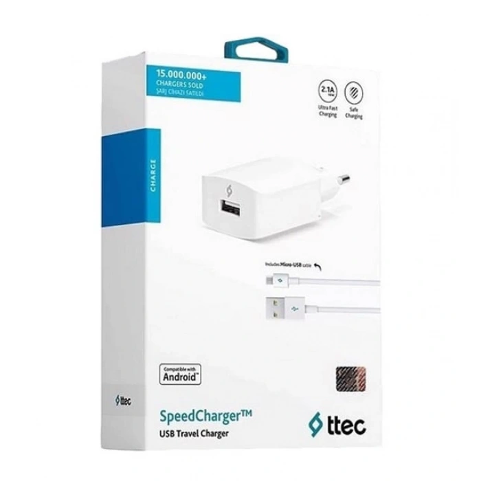 Ttec 2.1A Micro USB Ev Şarj Aleti