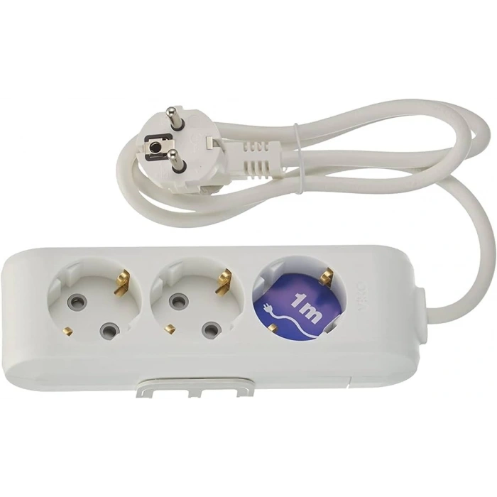 VİKO 3LÜ 1MT. GRUP PRİZ