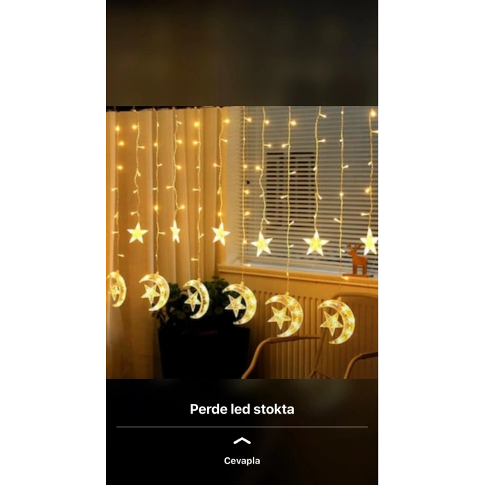 WINNBOSS WN-3003 AY YILDIZ PERDE LED 3MT.