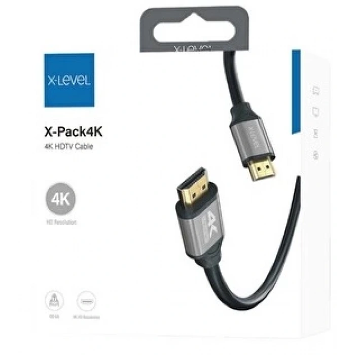 X-LEVEL XVC 9008 X-PACK 4K 1,5 HDMI KABLO